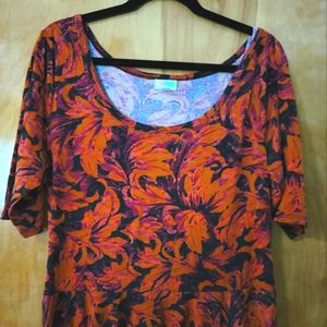 Lularoe Nicole skater dress 2XL